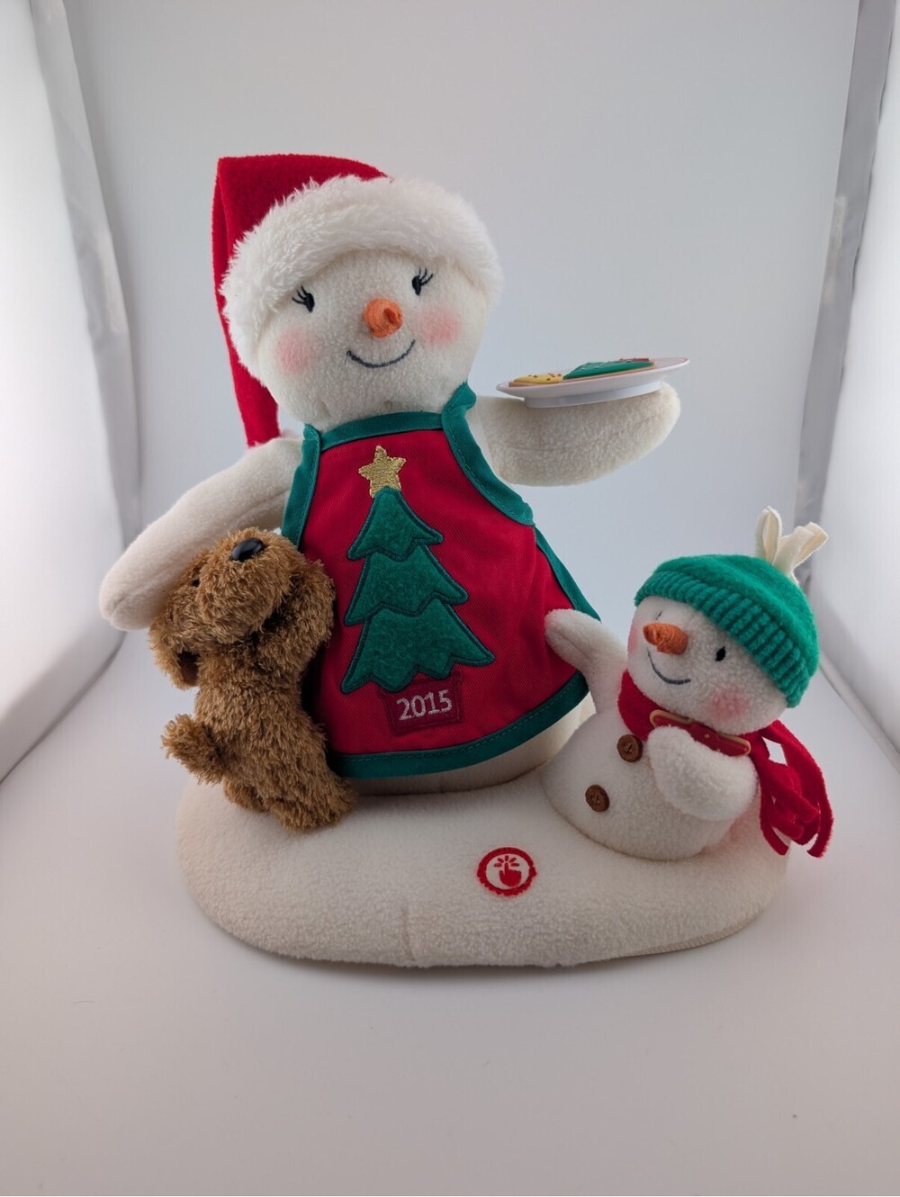 2015 Hallmark Jingle Pals "Time for Cookies" Musical Snowmen Baking *Works*